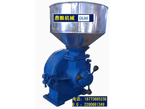 30型磨片式粉碎機(jī)、磨粉機(jī)磨粉機(jī)，磨片式，產(chǎn)量達(dá)1000公斤時,粗細(xì)可調(diào)